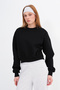 Fleece-Lined Basic Sweatshirt S3812-İ13 - 2