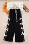Girl's 3 Thread Count Fleece-Lined Sweatpants – Side Ribbon Detail, Ages 8-15 20320