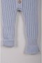 Knitwear Unisex Ribbed Jumpsuit Baby Blue - 5