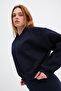 Fleece-Lined Basic Sweatshirt S3812-İ13 - 5
