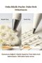 Set of 5 Large Size Decorative Cream Tips for Cupcake, Cake and Cookie Decoration Stainless Steel Set-3 - 3