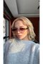 Ae2005c4b4454 Rose Gold Color Frame Geometric Women's Sunglasses - 3