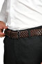 Genuine Leather Knitted Men's Belt |   Stylish and Glamorous - 2