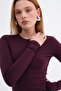 Crew Neck Basic Blouse B1496-Dk2