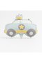 Car Shaped Foil Balloon – Police Car Balloon – Party Decoration Balloon – 60*56 cm