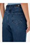 Blue High Waist Flare Fit Jean Trousers 50307818-Vr036 - 6