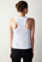 White Crew Neck Sports Athlete - 6