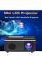 Mini Projector, Home LED Portable Mini HD 1080P Projector Support USB Power Supply TF/U Disk - 2