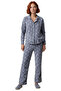 Women's Winter Fleece Knitted Pajama Set Printed Pattern Long Leg High Quality Comfortable and Stylish - 4