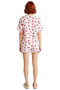 Women's Summer Short Sleeve Strawberry Pajamas Set 100% Cotton Regular Fit Comfortable Cut - 5
