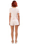 Women's Regular Fit Viscose Pajama Set with Lace Detail Shorts Quality Craftsmanship Comfortable Use - 5