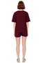 Women's Comfortable Waffle Fabric Pajama Set with Short Shorts Summer Knitted Elegant Design and Stylish - 6