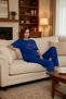 Women's Cotton Comfortable Printed Pajama Set Short Sleeve T-Shirt Pants Use and Stylish