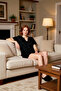 Women's Melange Knitted Pajamas Set Button-Down Shirt and Shorts Elegant Design Comfortable Use