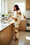 Women's Winter Teddy Bear Wellsoft Pajama Set Comfortable Home Wear Set Durable Material Premium Quality - 2