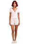 Women's Regular Fit Viscose Pajama Set with Lace Detail Shorts Quality Craftsmanship Comfortable Use - 4
