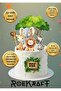 Roekraft Safari Concept Cake Topper, Shiny Print Safari Set