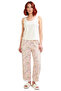 Women's Floral Viscose Pajama Set Comfortable Fit Perfect Fit Professional Look - 4