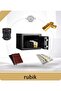 Mini Digital Safe Box with Electronic Keypad and Key Lock (Red) - 4