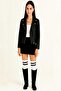3 Pairs of Cotton Blend Over-The-Knee Socks - 2
