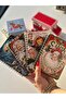 Glittery 4-Piece Pocket Notebook New Year Unlined Spiral 11X14.5 cm Christmas Snowman Gift