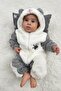 Welsoft Plush Unisex Zippered Winter Baby Sleeping Bag Baby Rompers Children's Rompers Children's Costume. - 6
