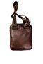 Genuine Leather Men's Messenger Bag |   Cameo 2594 Napa Brown - 2