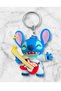 3D Luxury Boy Anime Disney Stitch Silicone Keychain & Bag Accessory - 4