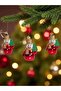 3Pcs Tree Snowman Head Ornament Christmas Ornament Party Decoration T223 - 5
