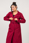 Women's Belted Lined 120 cm Bundit Long Trench Coat - 5