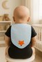2-Piece Fox Patterned Baby Sweat Diapers – Soft Cotton Fabric, Back Protector, Applique Detail - 2