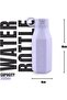 Pookie Silicone Bento Lunch Box & Water Bottle Set (3-Compartment, Dune Pink) - 4