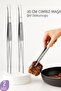 Steel Tweezers Tongs A.milano Design 2 Pieces719806