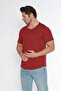 Men's Wide Neck 100% Cotton Loose T-Shirt - 2