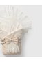 Knitwear Lace Inside Wool Bow Swaddle Blanket 100% Cotton Newborn - 4