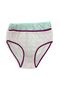 Plus size patterned 2 piece panty - 5