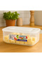 Spain Transparent Plastic Food Container 4.5 L for Storage Food in Kitchen