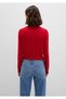 Red Cardigan Fitted / Bodycon Cut 1710722-82054 - 5