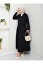 Biker Jacket Skirt Suit Button Detail - 3