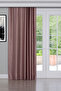 Blackout Curtain with Blackout Feature Dark Pink