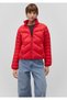 Stand Collar Red Puffer Coat 110698-70468 - 2