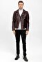 Luc Bordo Biker Men's Genuine Leather Jacket - 3