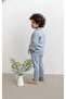 Boy's Natural Linen Fabric, Pants, T-Shirt, Jacket 3-Piece Suit_Rg1465 - 5