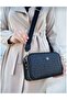 Justpolo Women's Adjustable Long Strap Shoulder Bag New Season Fabric - 5