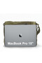 Cargo 7136 Robbie Green 14 Inch Laptop Daily Shoulder School Travel Vintage Cotton Canvas Bag - 2