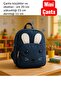 Cat Pattern Lightweight and Comfortable Mini School Backpack for Nursery and Kindergarten for Ages 0-4