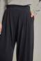 Wide Leg Modal Trousers with Elastic Waist F8507Ax25Sm - 5