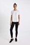 Black High Waist Waist Hugging Shaping / Sculpting Stretch Premium Athlete Leggings C9191Ax25Sp - 4