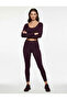 Slim Fit Long Sleeve Crew Neck Crop Sports T-Shirt