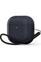 Case for Airpods 4 Case Cover with Wrist Strap, Leather Touch Design Protective Headphone Ca